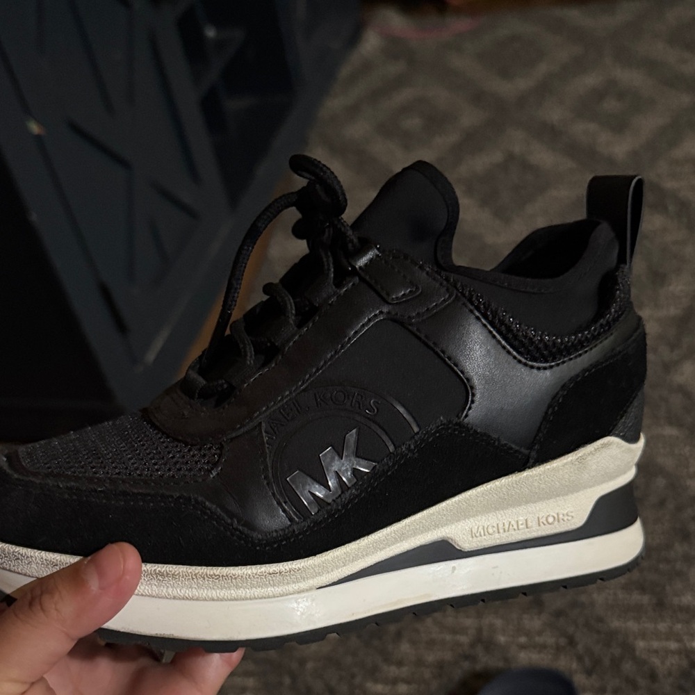Michael Kors Black and White Men's Sneakers
